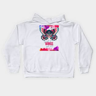 Metamorphosis: The Beauty of Transformation Kids Hoodie